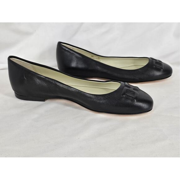 BRUNOMAGLI BIBI Black Flats - Women's Size 6 (EU 36), Elegant and Comfortable - Picture 2 of 10
